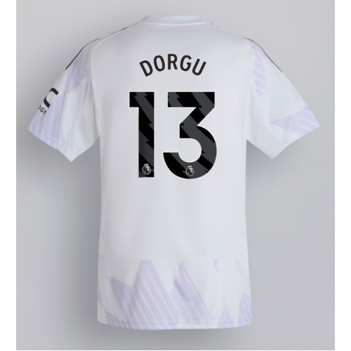 Billige Fotballdrakt Manchester United Patrick Dorgu #13 Replika Bortedrakt 2025-26 Kortermet Billige Fotballdrakt Manchester United Patrick Dorgu #13 Replika Bortedrakt 2025-26 Kortermet